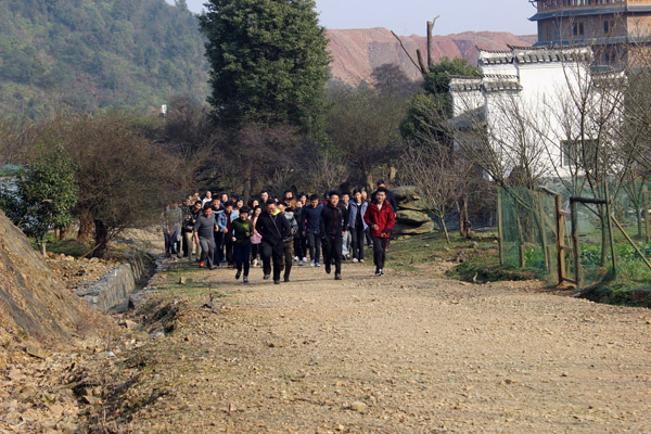 2015年辞旧迎新登山活动