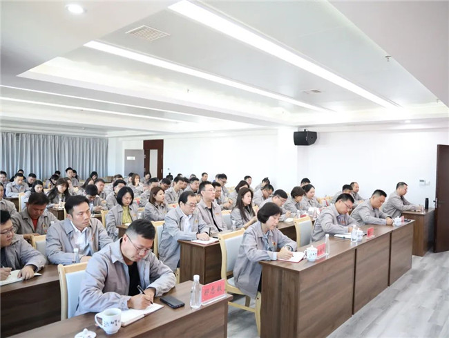 市城投集团召开传达学习党的二十大精神大会